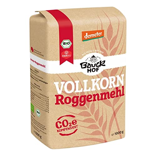 Roggenmehl Vollkorn Demeter von Bauckhof