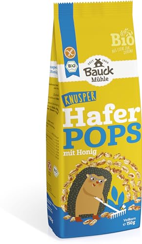 Bauckhof Haferpops mit Honig glutenfrei Bio (6 x 150 gr) von Bauckhof