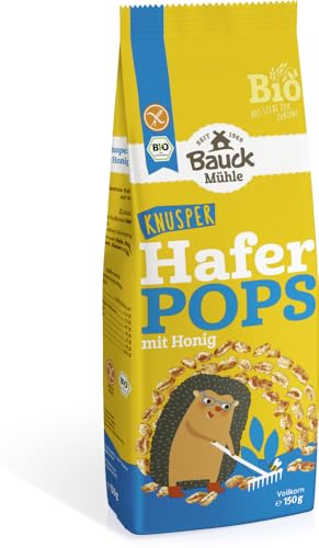 Haferpops mit Honig glutenfrei Bio 6 x 150 gr von Bauckhof