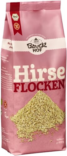 Hirseflocken glutenfrei Bio 2 x 500 gr von Bauckhof