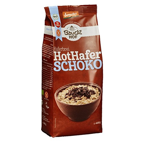 Bauckhof Bio Hot Hafer Schoko glutenfrei Demeter (1 x 400 gr) von Bauckhof