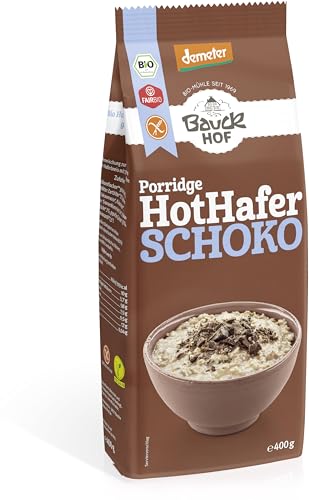 Bauckhof Bio Hot Hafer Schoko glutenfrei Demeter (2 x 400 gr) von Bauckhof