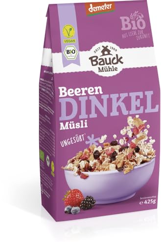 Dinkel Müsli Beeren Demeter 6 x 425 gr von Bauckhof