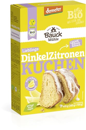 Bauckhof Bio Dinkel Zitronenkuchen Demeter (6 x 485 gr) von Bauckhof