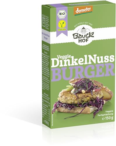 Bauckhof Bio DinkelNuss-Burger Demeter (2 x 150 gr) von Bauckhof