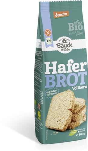 Haferbrot Vollkorn glutenfrei Dem 6 x 500 gr von Bauckhof