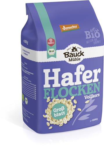 Bauckhof Bio Haferflocken Großblatt Demeter (2 x 1000 gr) von Bauckhof