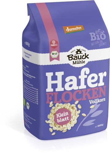 Bauckhof Bio Haferflocken Kleinblatt Demeter (2 x 1000 gr) von Bauckhof