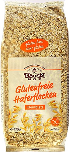 Bauckhof Bio Haferflocken Kleinblatt glutenfrei 6x475g von Bauckhof