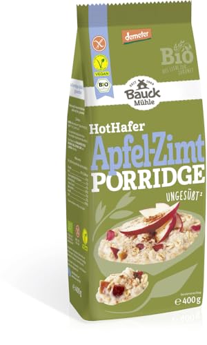 Hot Hafer Apfel-Zimt glutenfrei Demeter 6 x 400 gr von Bauckhof