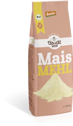 Bauckhof Bio Maismehl glutenfrei Demeter (6 x 500 gr) von Bauckhof