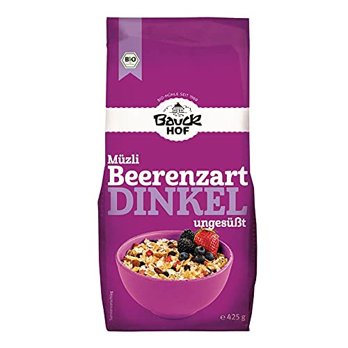 Bauckhof Bio Müzli Beerenzart Dinkel, 425 g von Bauckhof