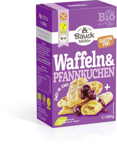 Waffeln & Pfannkuchen glutenfrei Bio 2 x 200 gr von Bauckhof