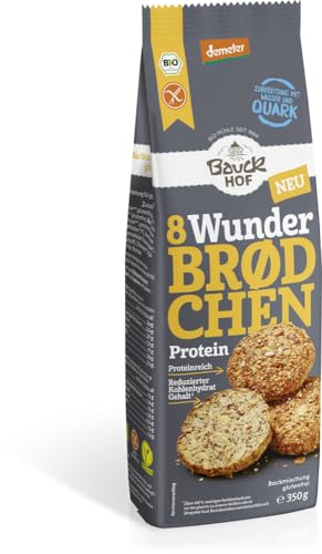 Wunderbrödchen Protein Dem gf 6 x 350 gr von Bauckhof