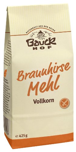Bauckhof Braunhirsemehl Vollkorn glutenfrei Bio (6 x 425 gr) von Bauckhof