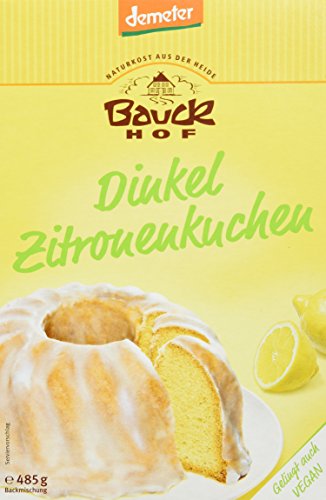 Bauckhof Demeter Dinkel-Zitronenkuchen, 6er Pack (6 x 485 g) von Bauckhof