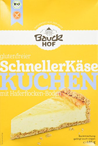 Bauckhof Der schnelle Käsekuchen glutenfrei, 485 g von Bauckhof