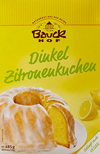 Bauckhof Dinkel Zitronenkuchen, 6-er Pack (6 x 485 g) - Bio von Bauckhof