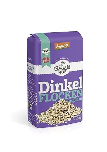 Bauckhof Dinkelflocken Großblatt, 500 g Bauckhof Dinkelflocken Großblatt, 500 g von Bauckhof
