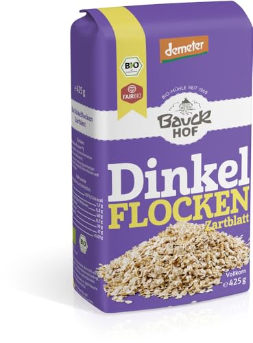 Bauckhof - Dinkelflocken Zartblatt Demeter - 425 g - 6er Pack Bauckhof - Dinkelflocken Zartblatt Demeter - 425 g - 6er Pack von Bauckhof