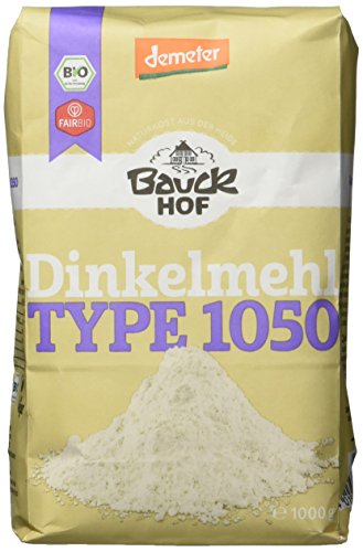 Bauckhof Dinkelmehl T1050 Demeter, 1000 g Bauckhof Dinkelmehl T1050 Demeter, 1000 g von Bauckhof