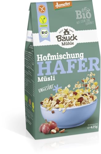 Hafer Müsli Hofmischung Demeter glutenfrei 6 x 425 gr von Bauckhof