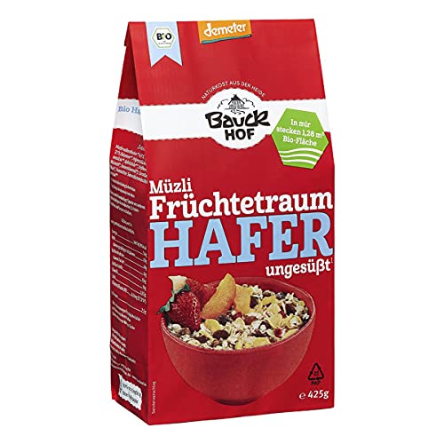 Bauckhof - Hafer Müzli Früchtetraum Demeter - 0,425 kg - 8er Pack Bauckhof - Hafer Müzli Früchtetraum Demeter - 0,425 kg - 8er Pack von Bauckhof