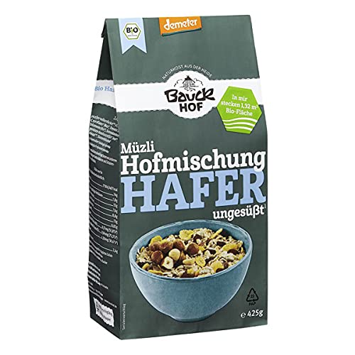 Bauckhof - Hafer Müzli Hofmischung Demeter - 0,425 kg - 8er Pack Bauckhof - Hafer Müzli Hofmischung Demeter - 0,425 kg - 8er Pack von Bauckhof