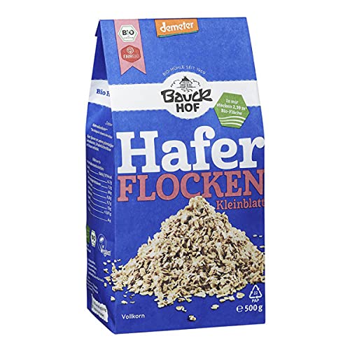 Bauckhof - Haferflocken Kleinblatt Demeter - 500 g - 8er Pack Bauckhof - Haferflocken Kleinblatt Demeter - 500 g - 8er Pack von Bauckhof