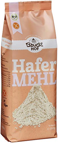 Bauckhof Hafermehl Vollkorn glutenfrei Bio (6 x 350 gr) von Bauckhof