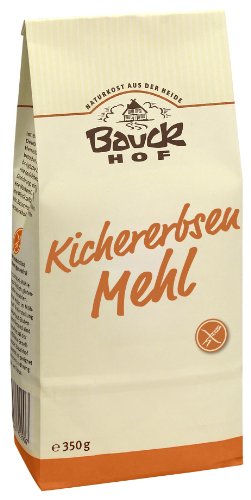 Bauckhof Kichererbsenmehl, 2er Pack (2 x 350 g Tüte) - Bio von Bauckhof