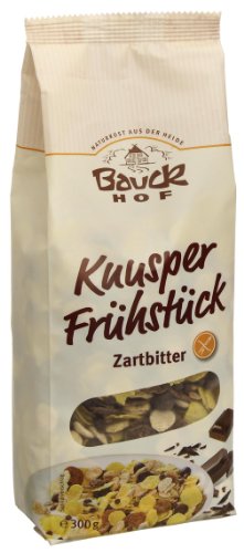 Bauckhof Knusper Frühstück, Zartbitter, 2 -er Pack (2x 300 g) - Bio von Bauckhof