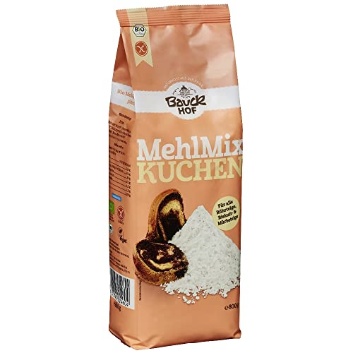 Bauckhof Mehl-Mix Kuchen glutenfrei Bio (1 x 800 gr) von Bauckhof
