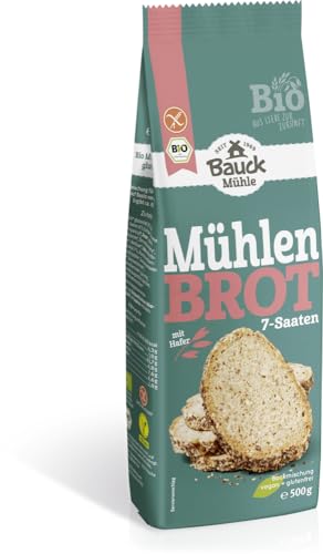 Mühlenbrot glutenfrei Bio 6 x 500 gr von Bauckhof