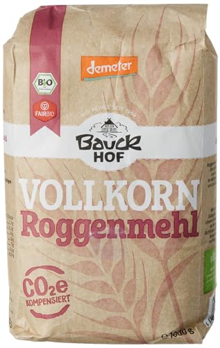Bauckhof Roggenmehl Vollkorn Demeter, 1000 g von Bauckhof