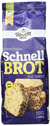 Bauckhof Schnellbrot glutenfrei, 6er Pack (6 x 500 g) - Bio von Bauckhof