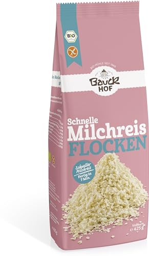 Bauckhof Schnelle Milchreisflocken glutenfrei Bio (2 x 425 gr) von Bauckhof