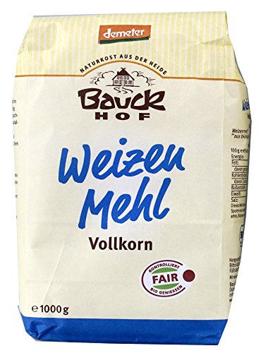 Bauckhof Weizen-Vollkornmehl (1 kg) - Bio von Bauckhof