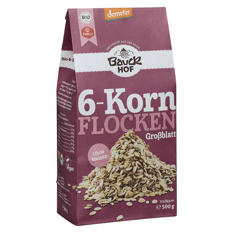 Bio 6-Korn Flocken von Bauckhof