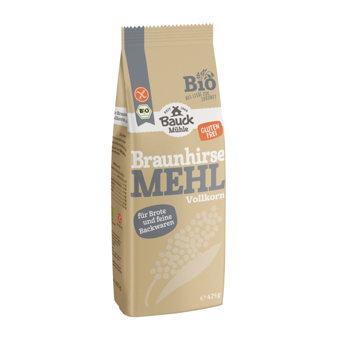 Bio Braunhirsemehl, glutenfrei Bio Braunhirsemehl, glutenfrei von Bauckhof