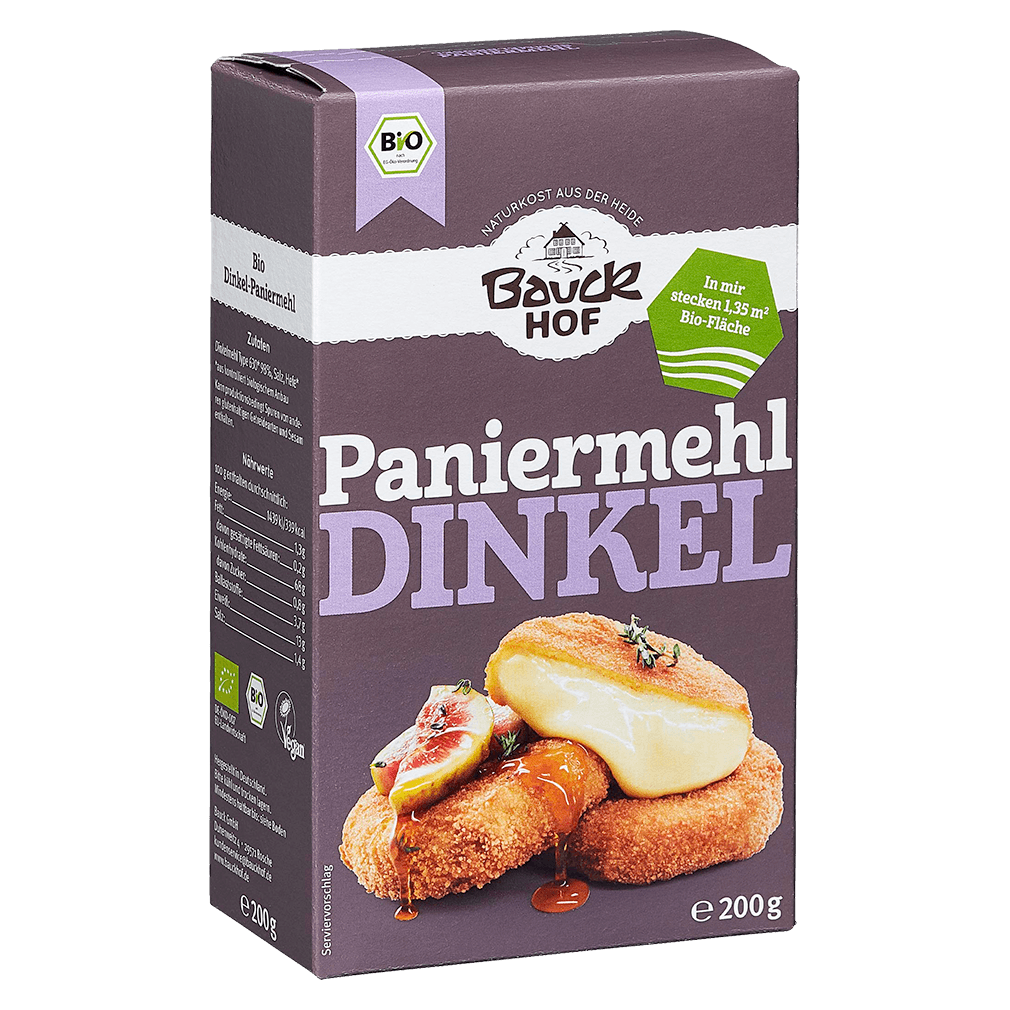 Bio Dinkel Paniermehl Bio Dinkel Paniermehl von Bauckhof