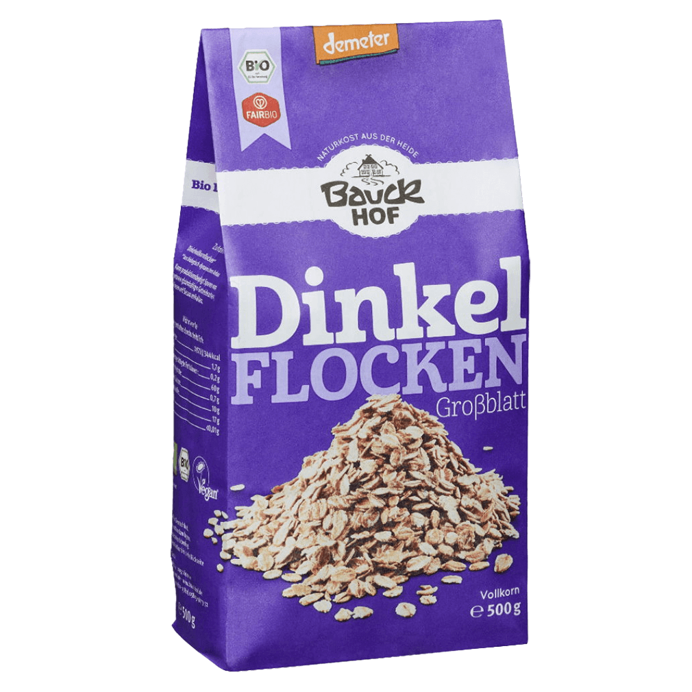 Bio Dinkelflocken Großblatt Bio Dinkelflocken Großblatt von Bauckhof