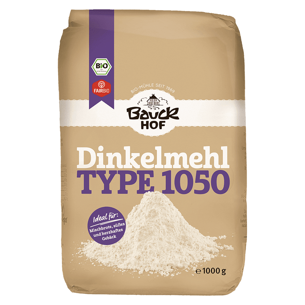 Bio Dinkelmehl Type 1050, 1 kg Bio Dinkelmehl Type 1050, 1 kg von Bauckhof