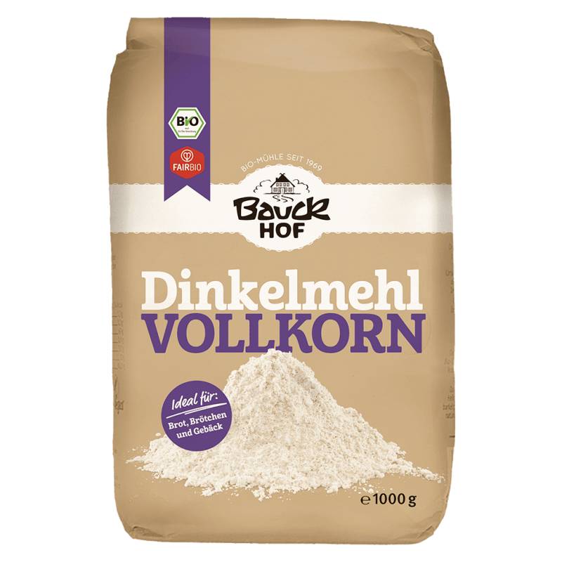 Bio Dinkelmehl Vollkorn von Bauckhof