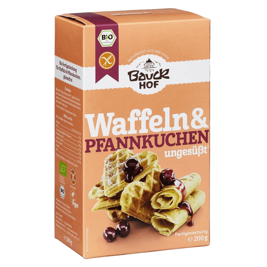 Bio Fertigmischung Waffeln & Pfannkuchen Bio Fertigmischung Waffeln & Pfannkuchen von Bauckhof
