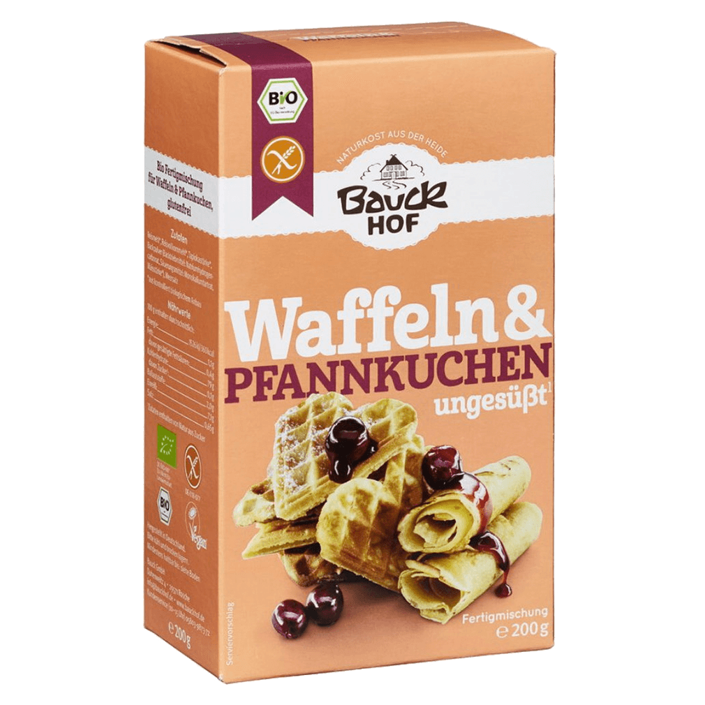 Bio Fertigmischung Waffeln & Pfannkuchen von Bauckhof