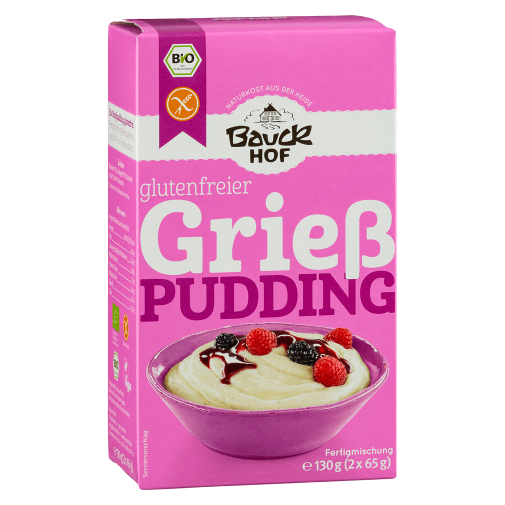 Bio Grießpudding von Bauckhof