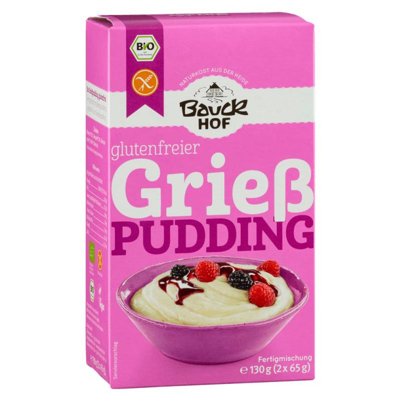 Bio Grießpudding von Bauckhof