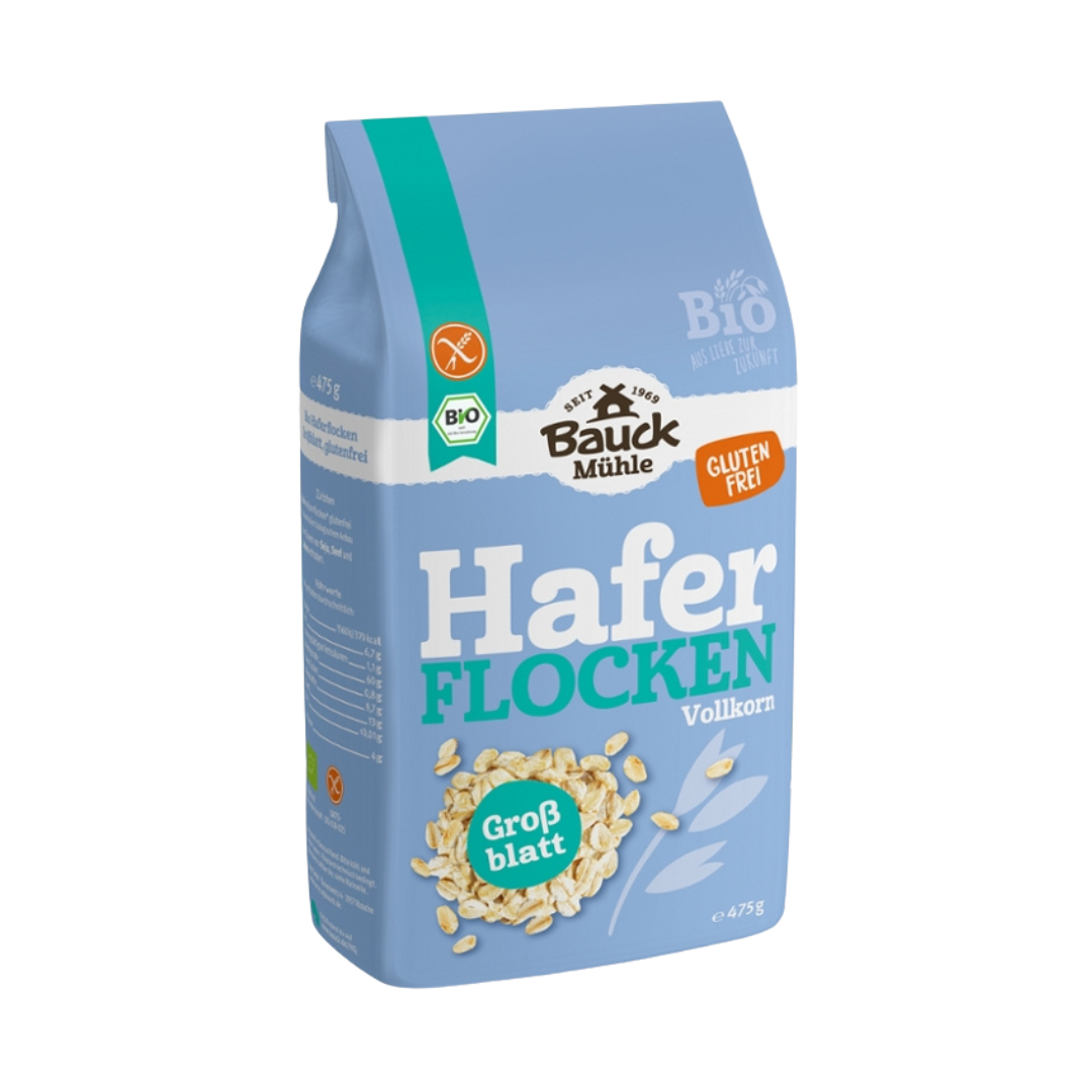 Bio Haferflocken Großblatt glutenfrei Bio Haferflocken Großblatt glutenfrei von Bauckhof