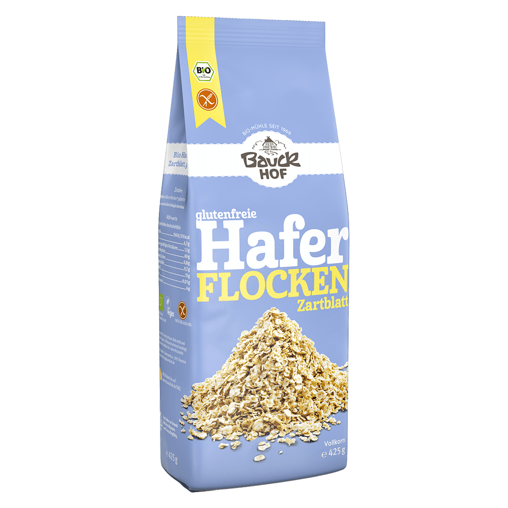 Bio Haferflocken Zartblatt glutenfrei Bio Haferflocken Zartblatt glutenfrei von Bauckhof